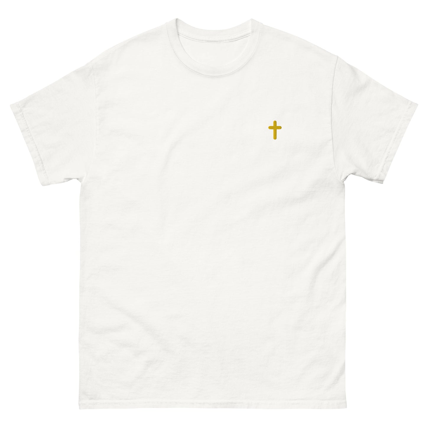 {Gold Cross} Men's T-shirt