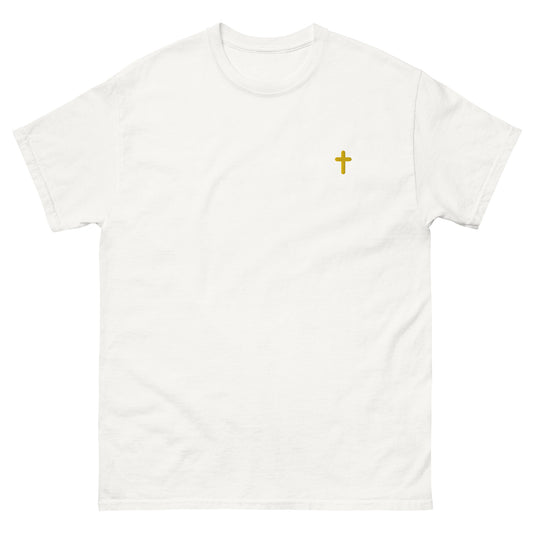 {Gold Cross} Men's T-shirt