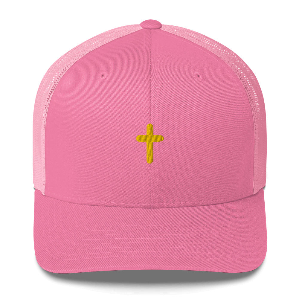 {Gold Cross} Trucker Cap