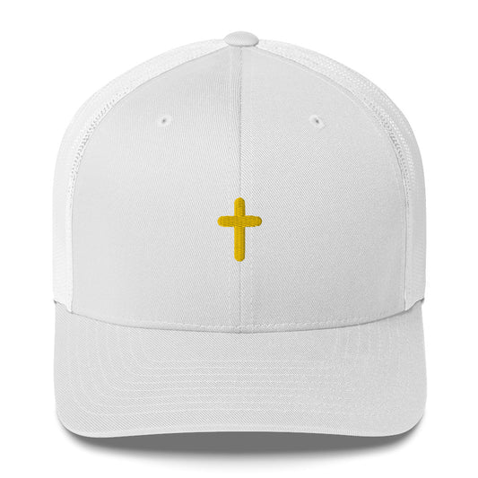 {Gold Cross} Trucker Cap